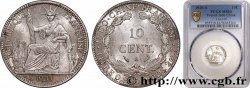 FRENCH INDOCHINA 10 Centièmes 1910 Paris