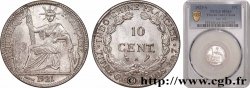 FRENCH INDOCHINA 10 Centièmes 1921 Paris