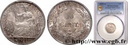 FRENCH INDOCHINA 10 Centièmes 1929 Paris