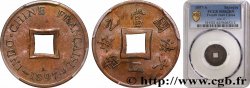 FRENCH INDOCHINA 1 Sapèque (1/500 de Piastre) 1897 Paris