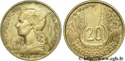 MADAGASCAR - Union française 20 francs ESSAI 1953 Paris SPL