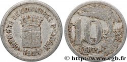 ALGERIA 10 Centimes Chambre de Commerce d’Oran 1921