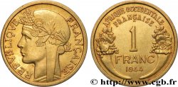 FRENCH WEST AFRICA 1 Franc Morlon 1944 Londres