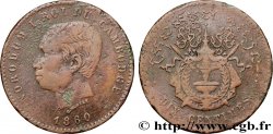 CAMBOGIA 10 Centimes Norodom Ier 1860 Bruxelles (?)