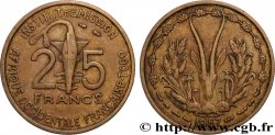 FRENCH WEST AFRICA - TOGO 25 Francs 1957 Paris