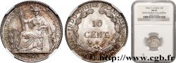 FRENCH INDOCHINA 10 Centièmes 1902 Paris MS65 NGC