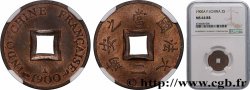 FRENCH INDOCHINA 1 Sapèque (1/500 de Piastre) 1900 Paris MS64 NGC