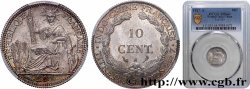 FRENCH INDOCHINA 10 Centièmes 1917 Paris