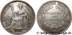 FRENCH INDOCHINA 1 Piastre de Commerce 1900 Paris