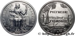 FRENCH POLYNESIA Piéfort de 1 Franc I.E.O.M. 1979 Paris