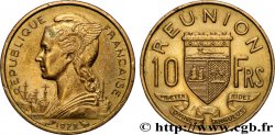 REUNION ISLAND 10 Francs 1972 Paris