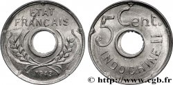 FRENCH INDOCHINA 5 Centièmes 1943 Hanoï