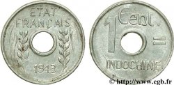 FRENCH INDOCHINA 1 Centième 1943 Hanoï
