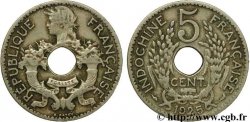 FRANZÖSISCHE-INDOCHINA 5 Centièmes 1925 Paris