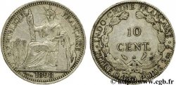 FRANZÖSISCHE-INDOCHINA 10 Centièmes 1898 Paris