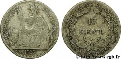 FRANZÖSISCHE-INDOCHINA 10 Centièmes 1927 Paris