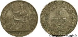 INDOCHINE FRANÇAISE 10 Centièmes 1930 Paris TTB