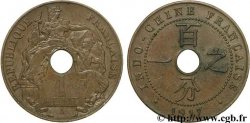 FRANZÖSISCHE-INDOCHINA 1 Centième 1917 Paris