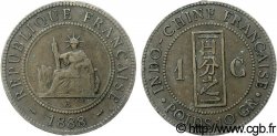 INDOCINA FRANCESE 1 Centième 1888 Paris