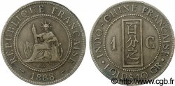 FRANZÖSISCHE-INDOCHINA 1 Centième 1888 Paris