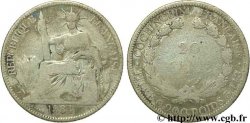 COCINCINA FRANCESE 20 centimes 1884 Paris
