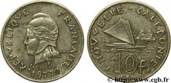NOUVELLE CALÉDONIE 10 francs 1977 Paris