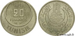 TUNISIE - PROTECTORAT FRANÇAIS Essai de 20 Francs 1950 Paris