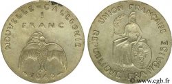 NEW CALEDONIA 1 franc ESSAI 1948 Paris