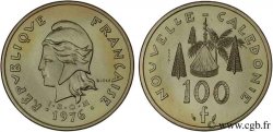 NUEVA CALEDONIA Essai de 100 Francs 1976 Paris