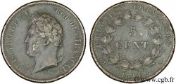 FRENCH COLONIES - Louis-Philippe, for Marquesas Islands 5 centimes 1844 Paris
