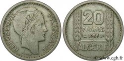 ALGERIA 20 Francs Turin 1956