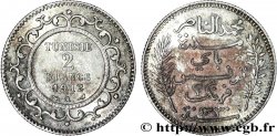 TUNEZ - Protectorado Frances 2 Francs AH1330 1912 Paris - A