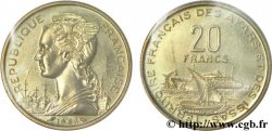 DJIBUTI - French Territory of the Afars and Issas Essai de 20 Francs Marianne / port 1968 Paris