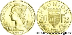 REUNION 20 Francs Essai Marianne / armes 1955 Paris