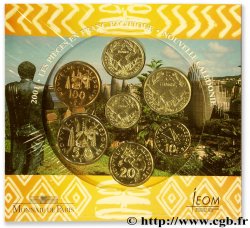 NOUVELLE CALÉDONIE Série BU 1, 2, 5, 10, 20, 50 et 100 Francs 2001 Paris