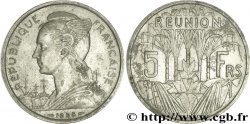 ÎLE DE LA RÉUNION 5 Francs 1955 Paris TTB+