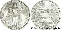 FRANZÖSISCHE POLYNESIA - Franzözische Ozeanien 5 Francs ESSAI 1952 Paris