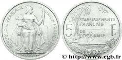 POLYNÉSIE FRANÇAISE - Océanie française 5 Francs Établissements Français de l’Océanie 1952 Paris TTB+