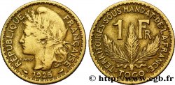 TOGO - FRANZÖSISCHE MANDAT 1 Franc 1925 Paris