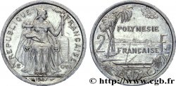 POLYNÉSIE FRANÇAISE 2 Francs I.E.O.M. Polynésie Française 1987 Paris