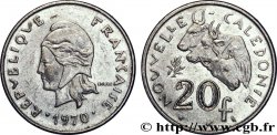 NUOVA CALEDONIA 20 Francs Marianne / zébus d’élevage de Nouvelle Calédonie 1970 Paris