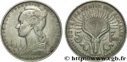 FRENCH SOMALILAND 5 Francs 1948 Paris