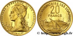 FRANZÖSISCHE SOMALILAND Essai de 20 Francs 1952 Paris