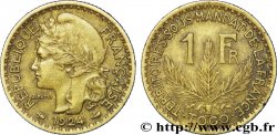 TOGO - MANDATO FRANCESE 1 Franc 1924 Paris