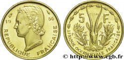AFRICA OCCIDENTALE FRANCESA Essai de 5 Francs 1956 Paris