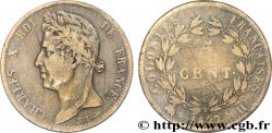COLONIES FRANÇAISES - Charles X, pour la Martinique et la Guadeloupe 5 Centimes 1827 La Rochelle