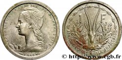 AFRICA EQUATORIALE FRANCESE - FRENCH UNION Essai de 1 Franc 1948 Paris