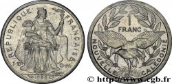 NUOVA CALEDONIA 1 Franc I.E.O.M. représentation allégorique de Minerve / Kagu, oiseau de Nouvelle-Calédonie 1996 Paris 