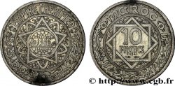 MAROC - PROTECTORAT FRANÇAIS Essai de 10 Francs AH 1366 1947 Paris SUP