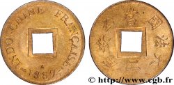 INDOCHINA 1 Sapèque (1/500 de Piastre) 1887 Paris